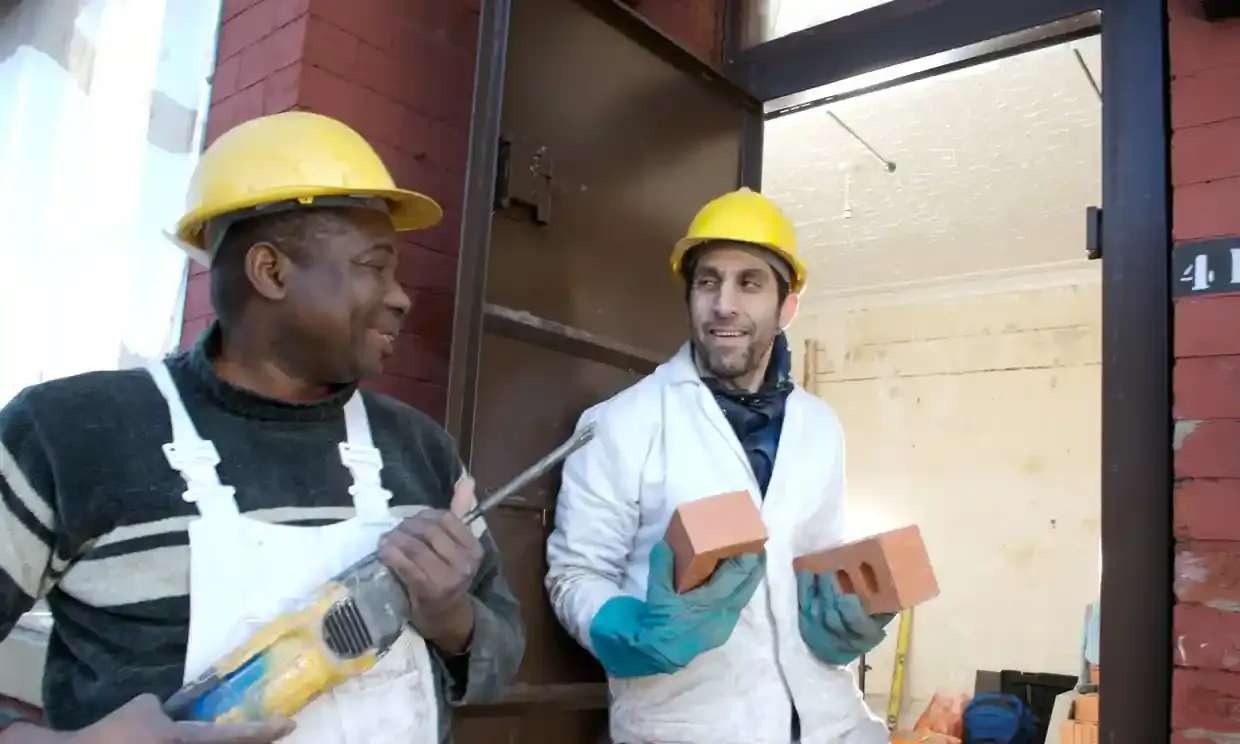 Homeless people are renovating empty homes